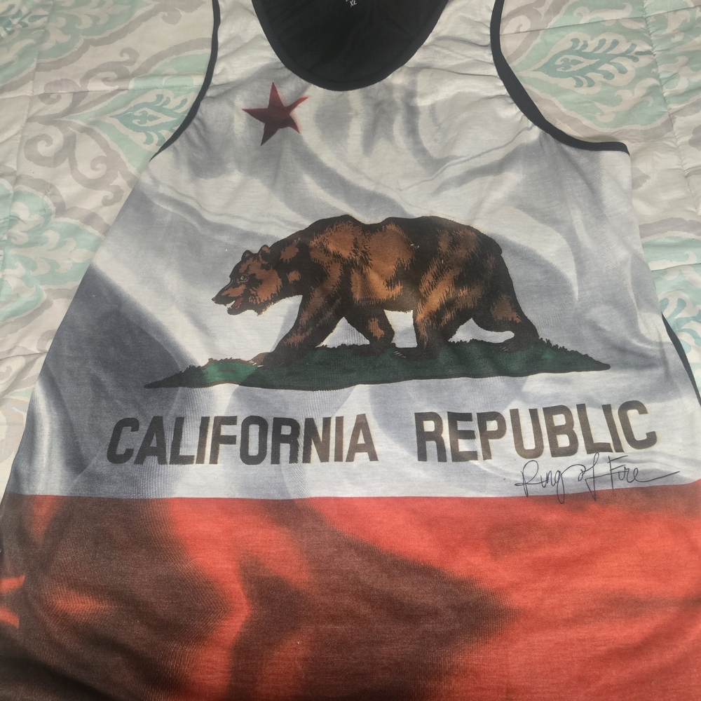 California Republic Men's Tank Top